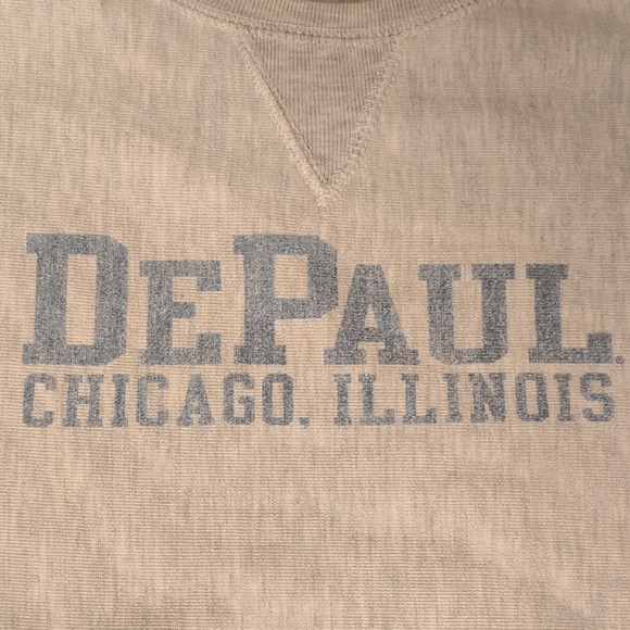 Champion Tops - Champion DePaul Grey Crewneck Sweatshirt